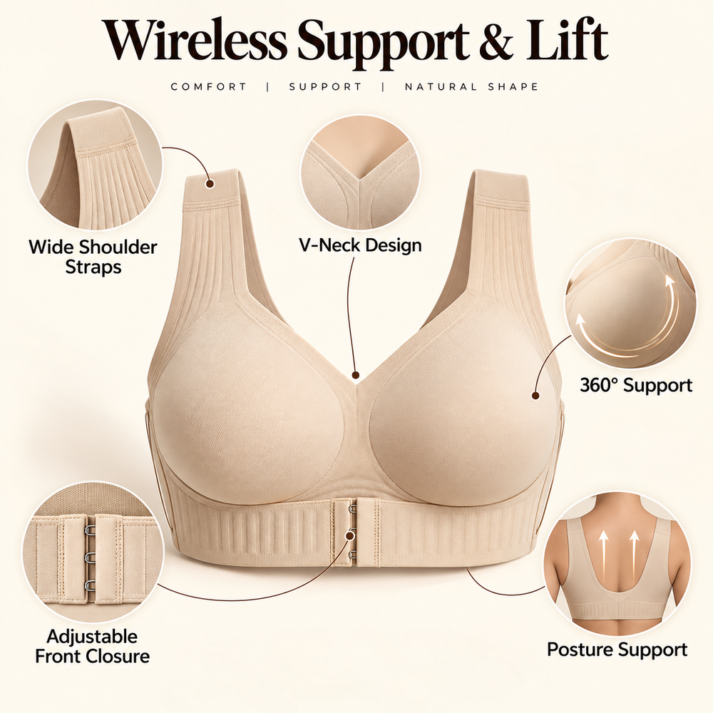 Seamless Smoothing Posture Sports Bra
